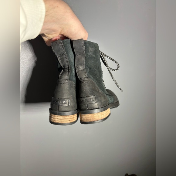 Sorel Emelie Short Lace Up Waterproof Boots Women’s Size 7.5 - Picture 3 of 8